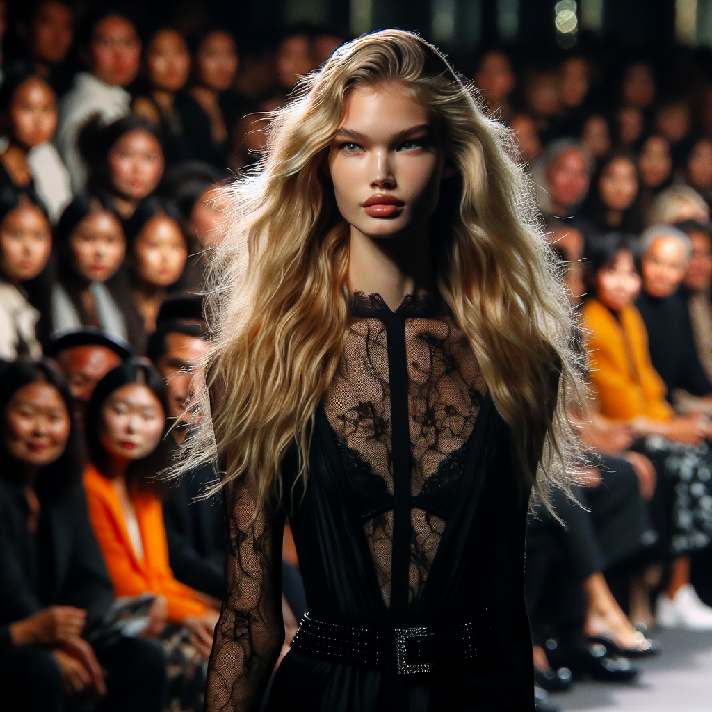 Paris Fashion Week Stunner: The Kate Moss Doppelgänger that Turned Heads