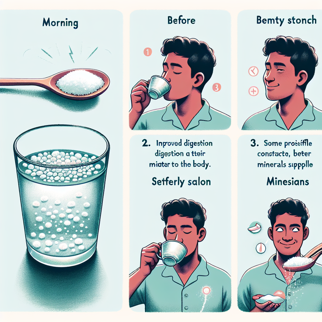 Unlocking the Power of Saltwater: Why You Should Drink Saltwater on an Empty Stomach Every Morning