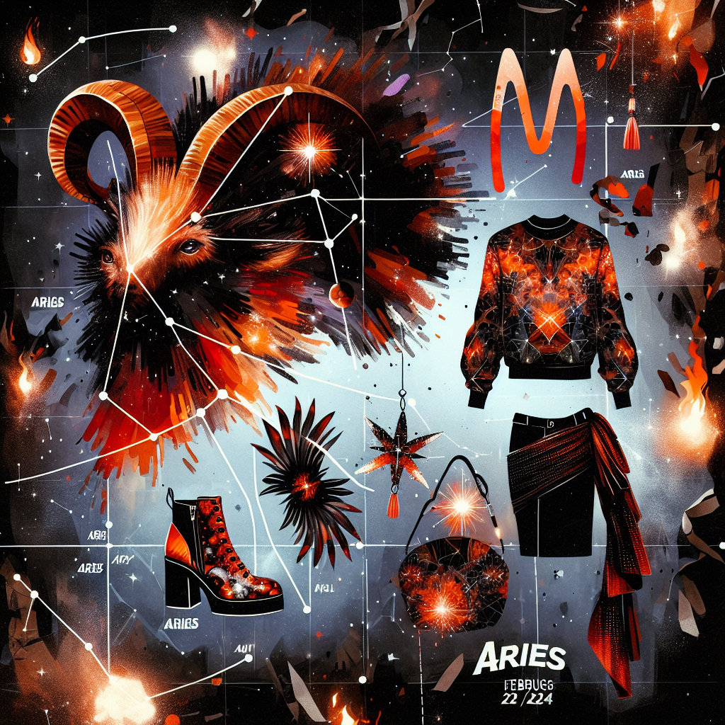 Stylish Stars Align: Aries Fashion Forecast for February 2024