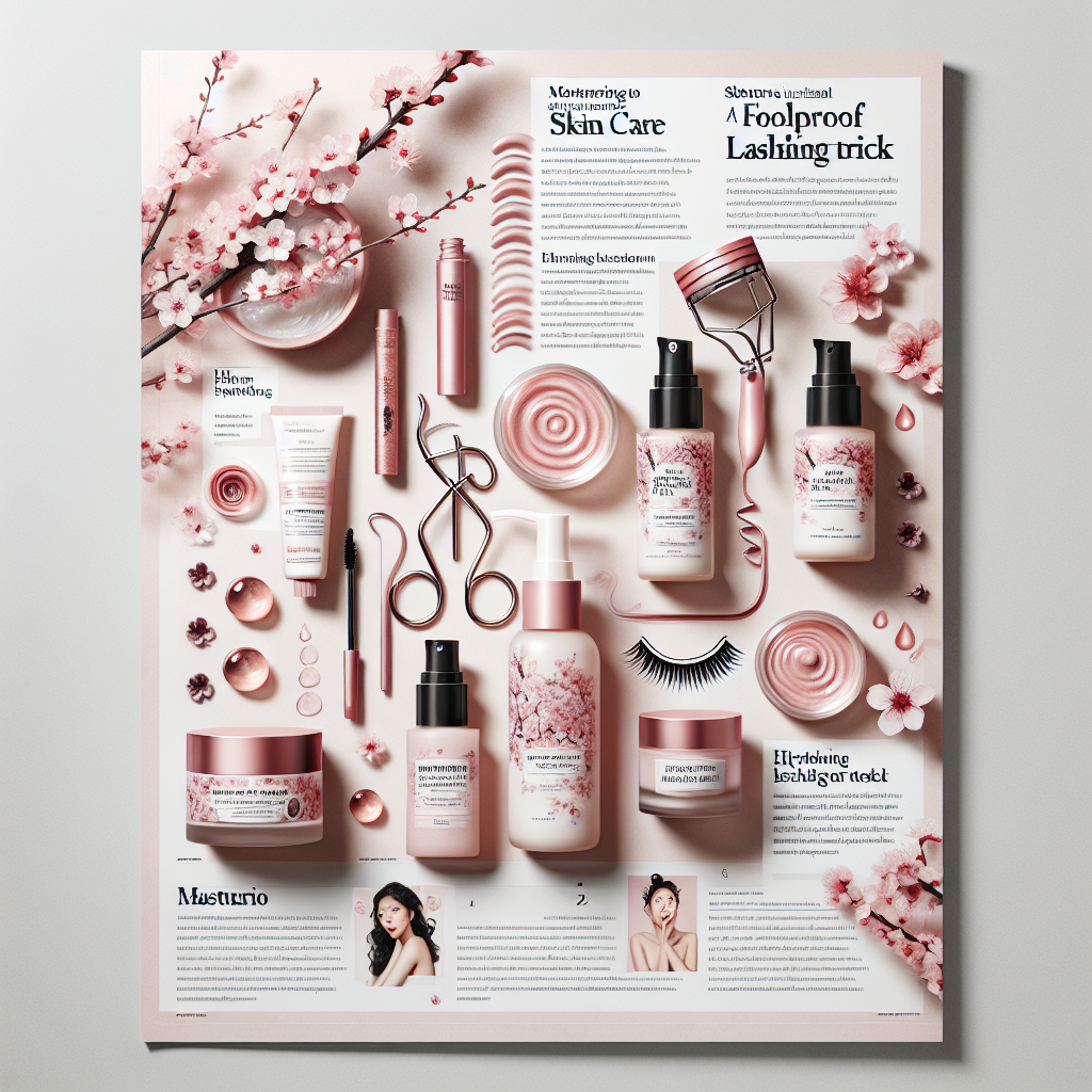 Title: Sakura’s Ultimate Guide to Hydrating Skin Care and a Foolproof Lash Curling Trick