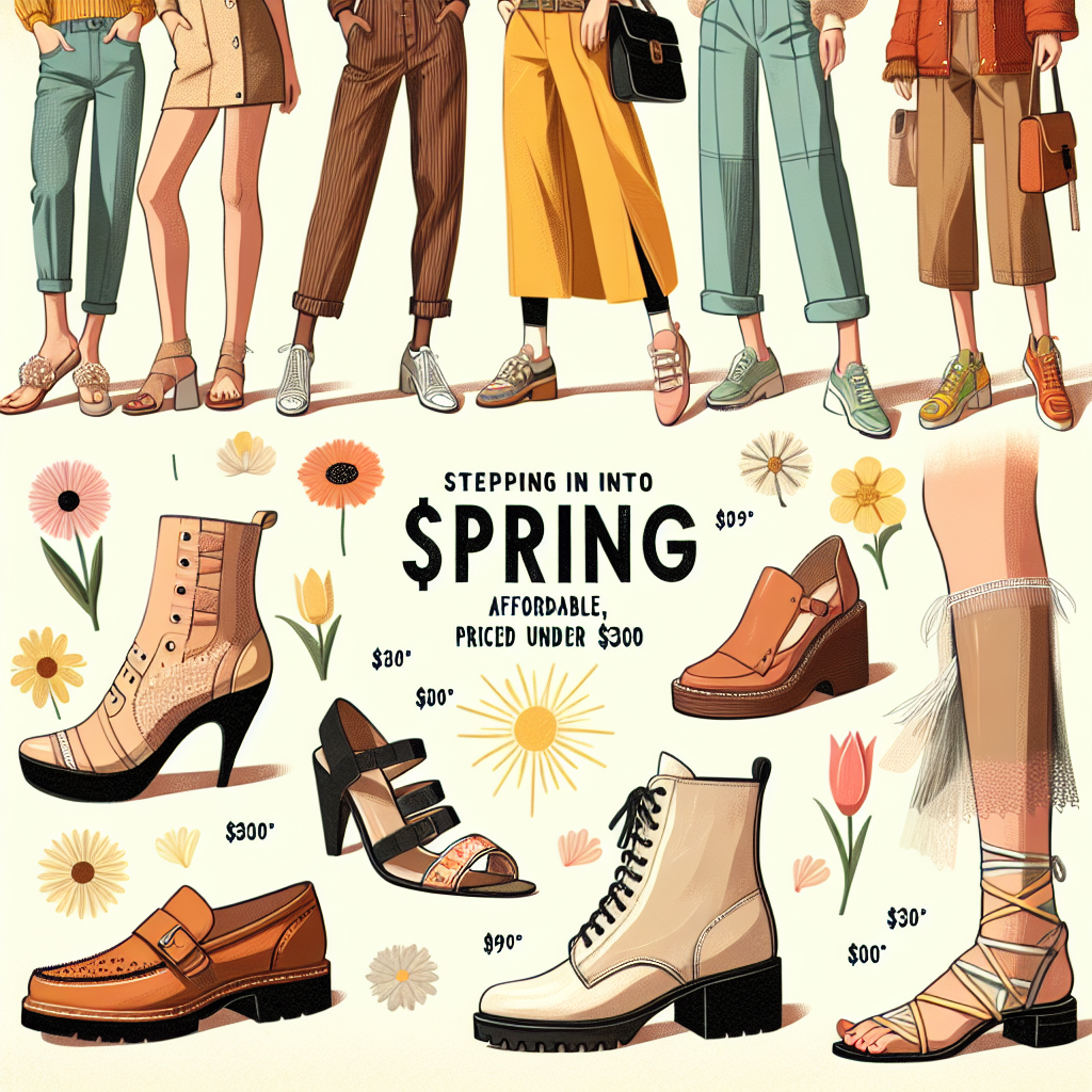 Step into Spring: 9 Must-Have Shoe Styles Under $300