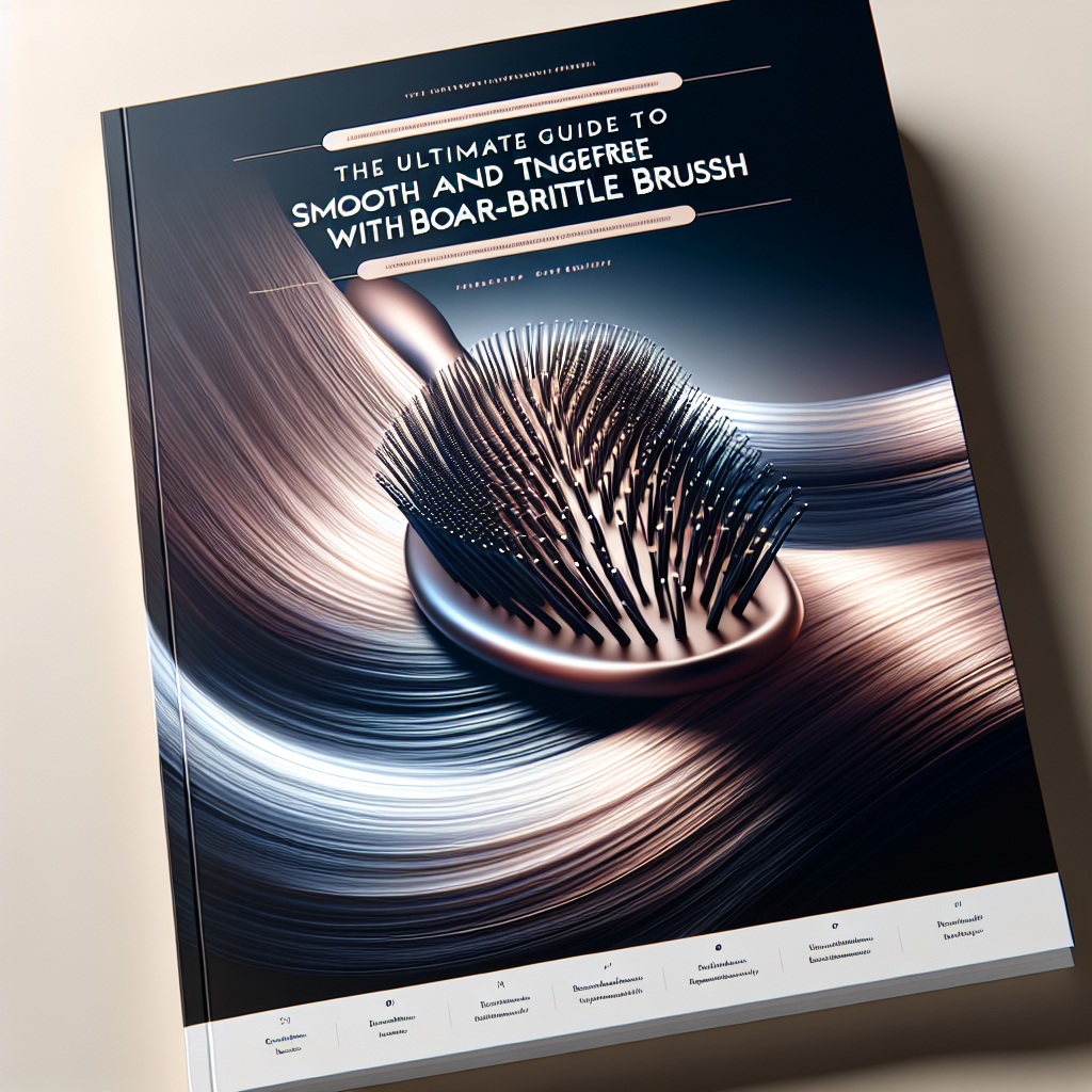 The Ultimate Guide to Achieving Smooth and Tangle-Free Hair with Boar-Bristle Brushes