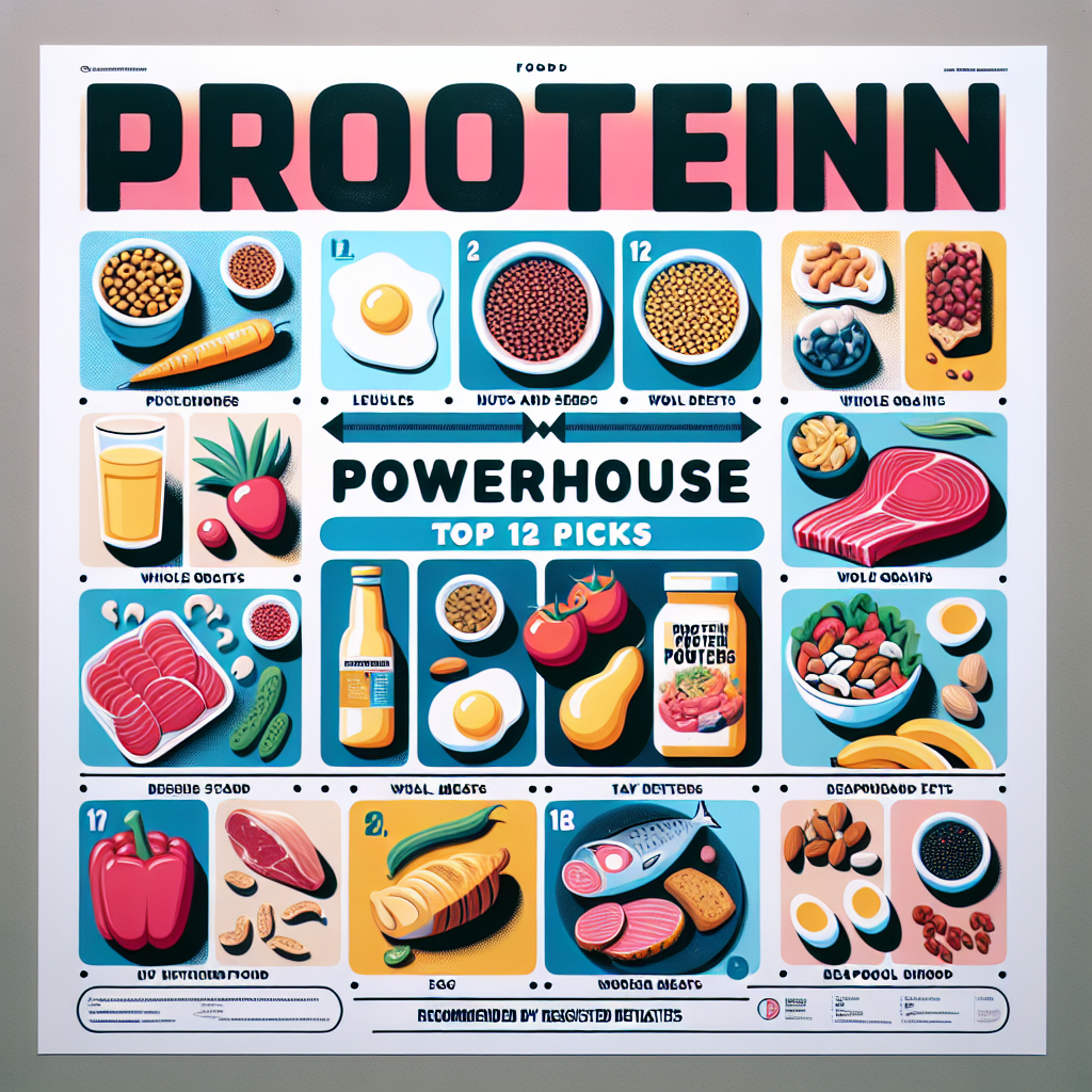 Protein Powerhouse: Top 12 Picks Recommended by Registered Dietitians