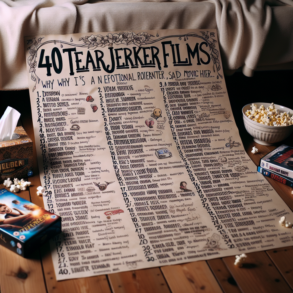 40 Tearjerker Films: The Ultimate List of Sad Movies to Watch When You Need a Good Cry