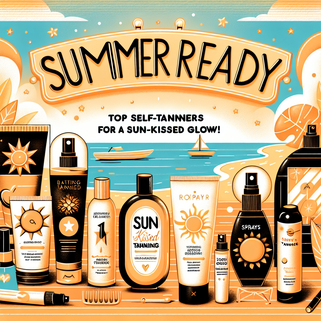 Summer Ready: Top Self-Tanners for a Sun-Kissed Glow!