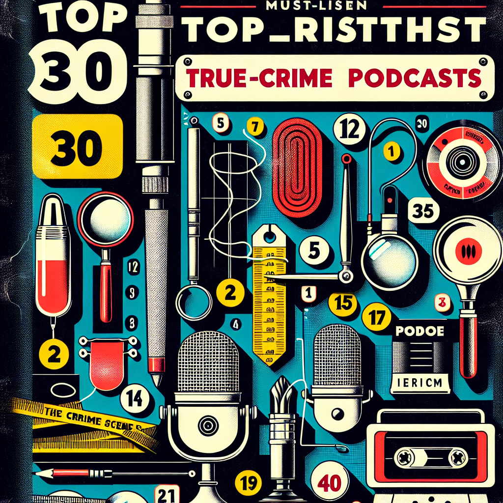Unveiling the Top 30 Must-Listen True-Crime Podcasts of the Moment!