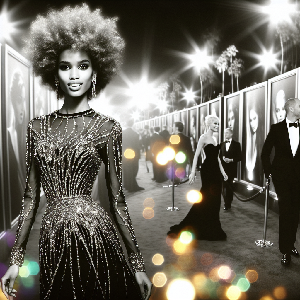 Rosé Stuns in Saint Laurent at the Vanity Fair Oscars Soiree