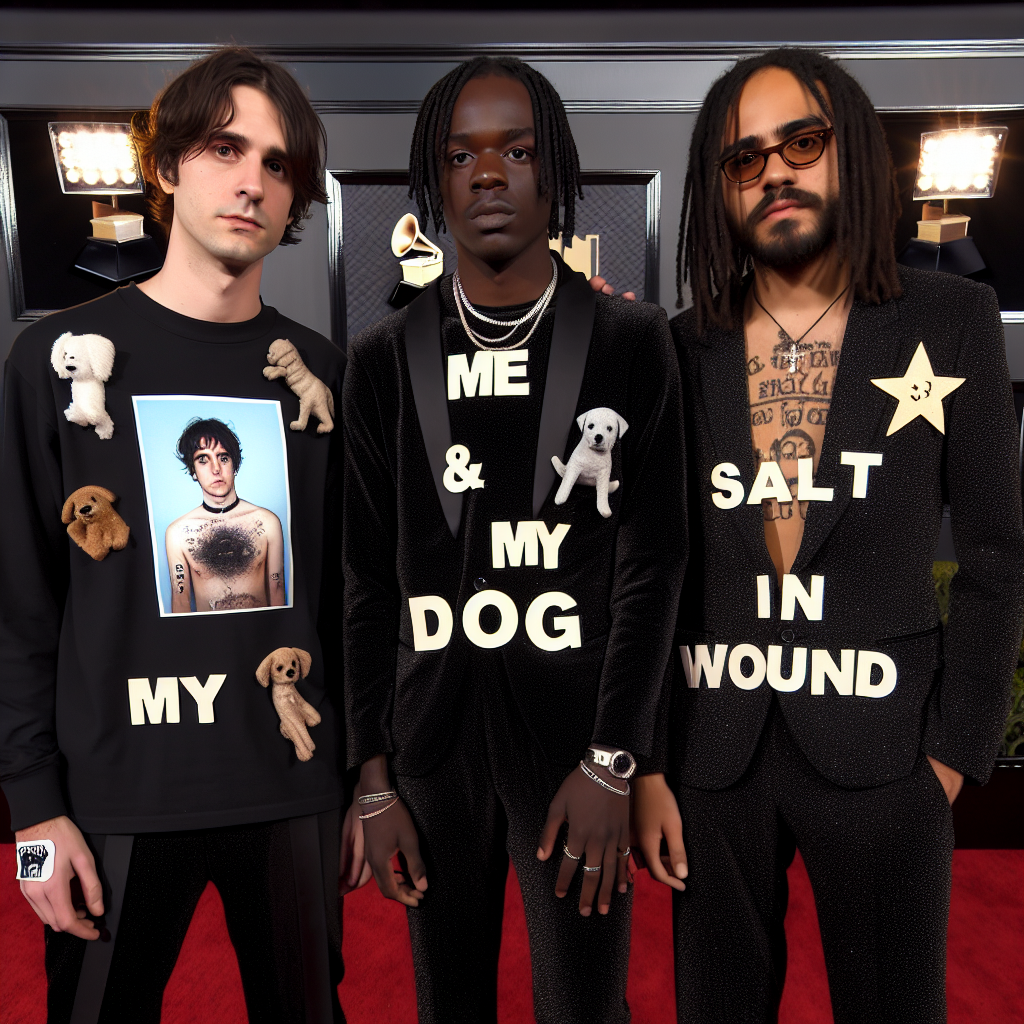From ‘Me & My Dog’ to ‘Salt in the Wound’: Boygenius’s Grammy Outfits Pay Homage to Their Song Lyrics