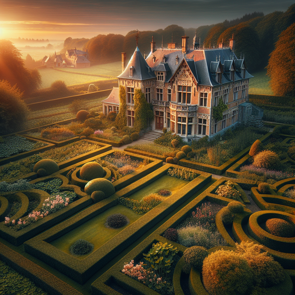 Exploring the Enchanting Residence and Gardens of Dries Van Noten in Rural Belgium