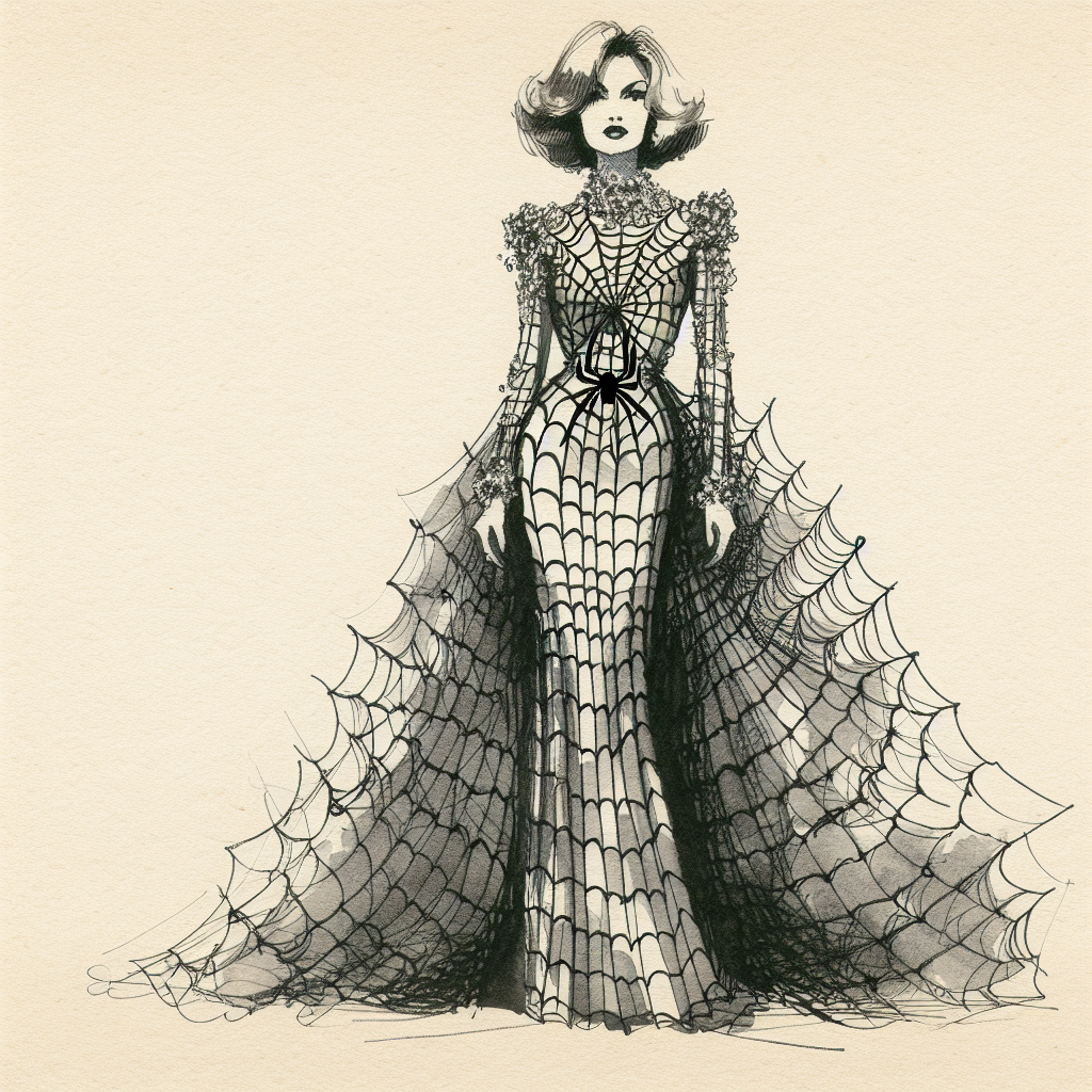 Dakota Johnson Stuns in Risqué Spiderweb Gown: A Bold Fashion Statement