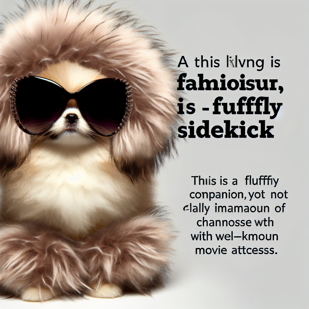 Pilaf: Demi Moore’s Furry Fashion Sidekick