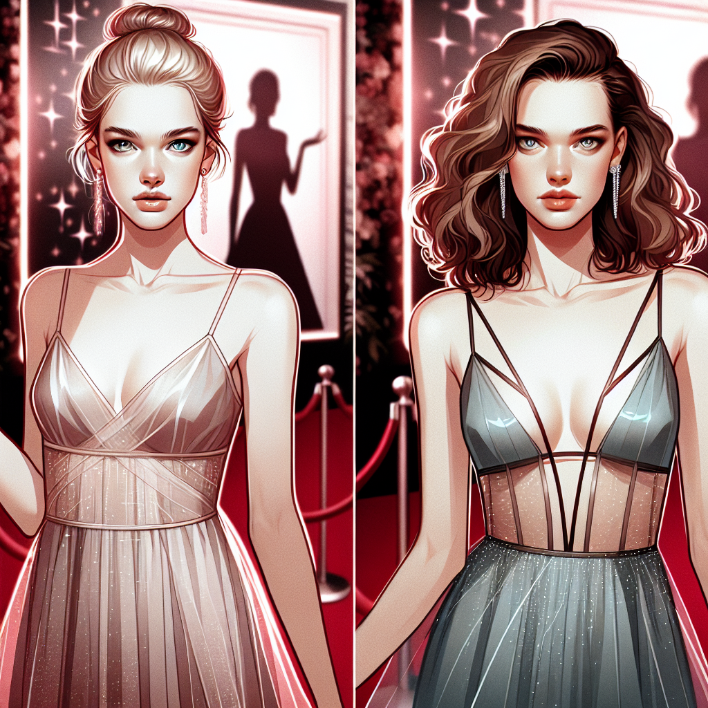 Red Carpet Radiance: Emily Blunt and Florence Pugh Slay in Floating Straps at the 2024 Awards Show