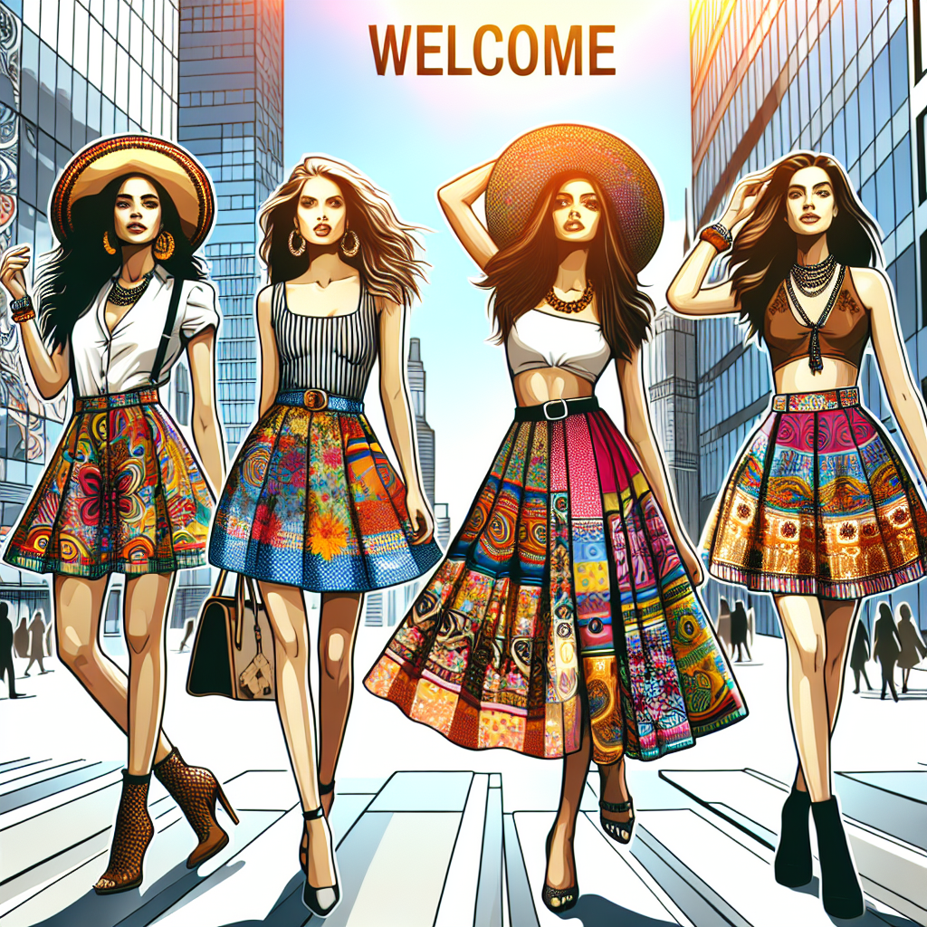 Funky Skirt Fever: Embrace the Season’s Hottest Trend!