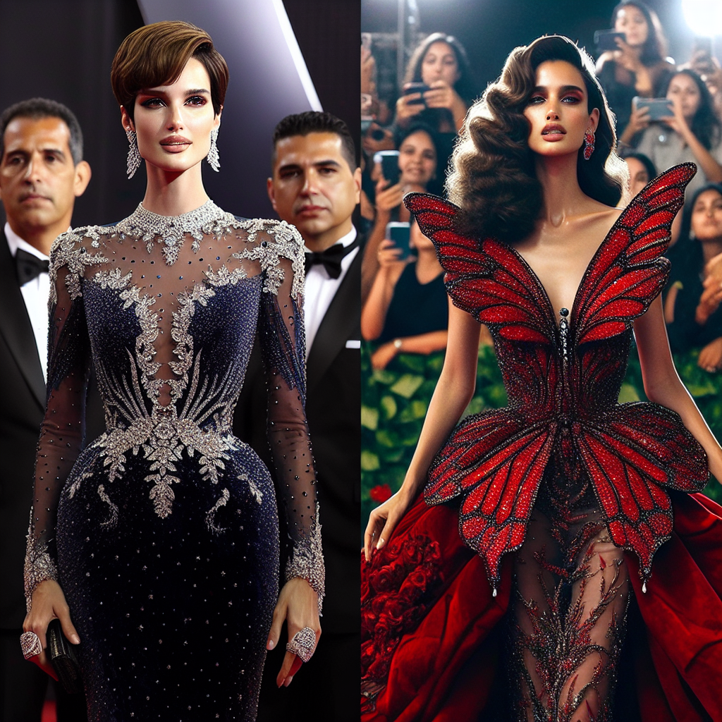 Glamour in Mexico: Florence and Zendaya’s Stunning Red Carpet Looks