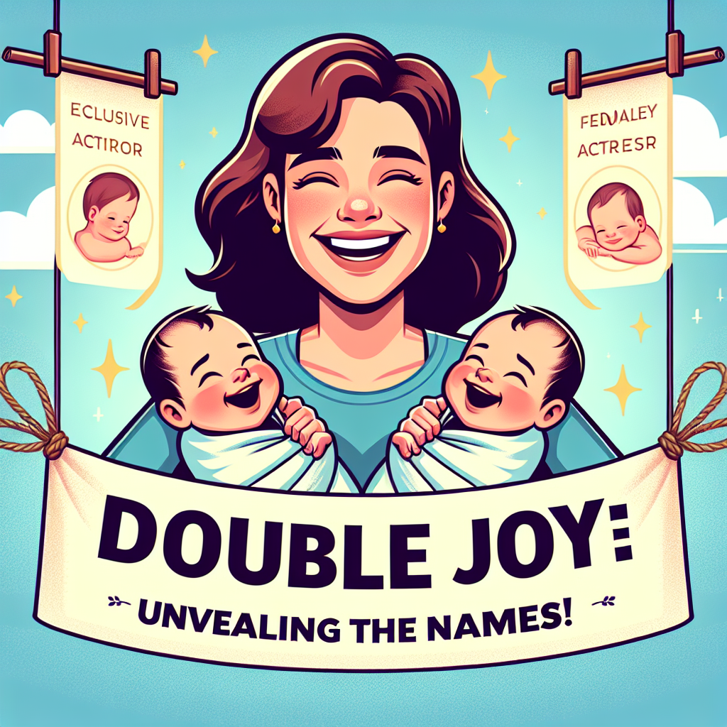 Hilary Swank’s Double Joy: The Exclusive Reveal of Her Twin Babies’ Names!