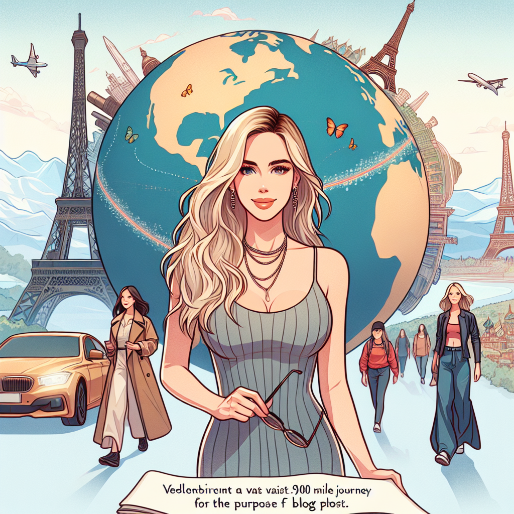 Love Across Continents: Taylor Swift’s 9,000 Mile Journey for a Blog Post