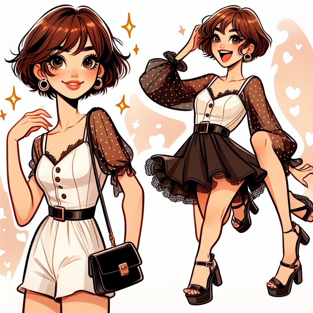 Anne Hathaway’s Playful Style: Rocking Flirty Minidresses and Platform Heels for Effortless Fun!