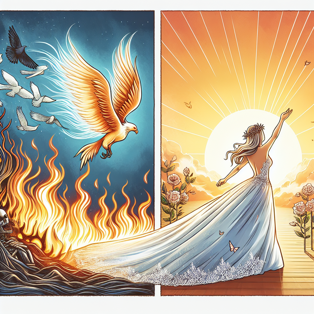 From Flames to Freedom: My Wedding Dress Saga and the Promise of Independence