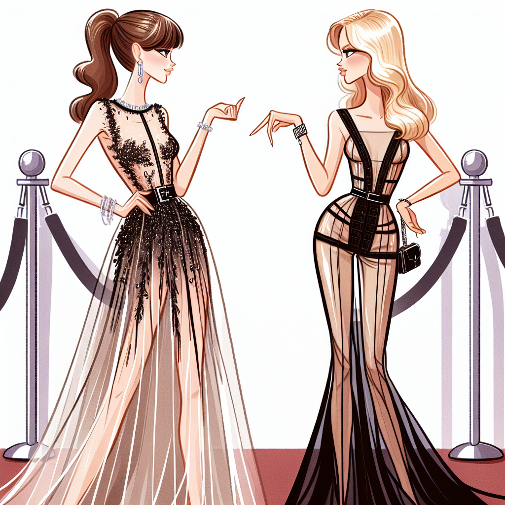 Red Carpet Rivalry: Jennifer Lawrence vs. Kate Moss in Sheer Givenchy Couture