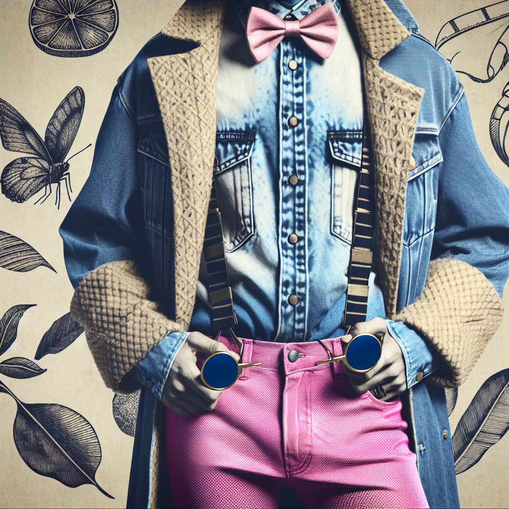 Katie Holmes Slaying the Double Denim and Pink Tights Combo: A Bold Fashion Statement Worth Trying!