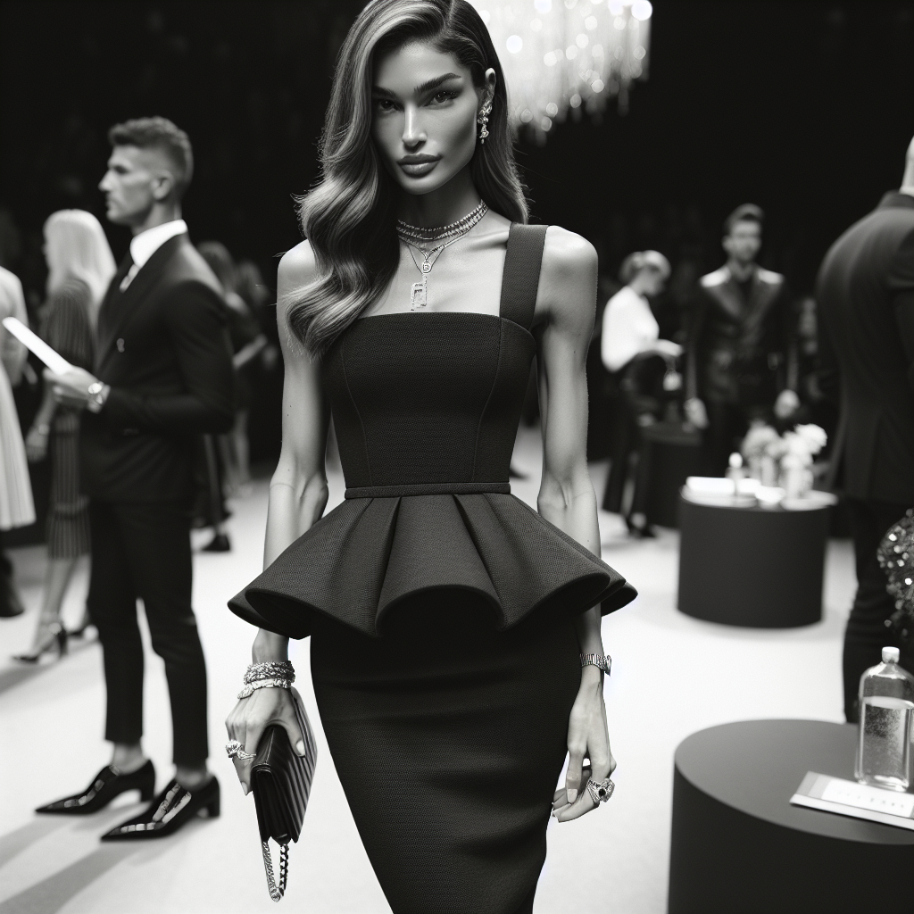 Kendall Jenner’s Peplum Passion: A Stylish Affair