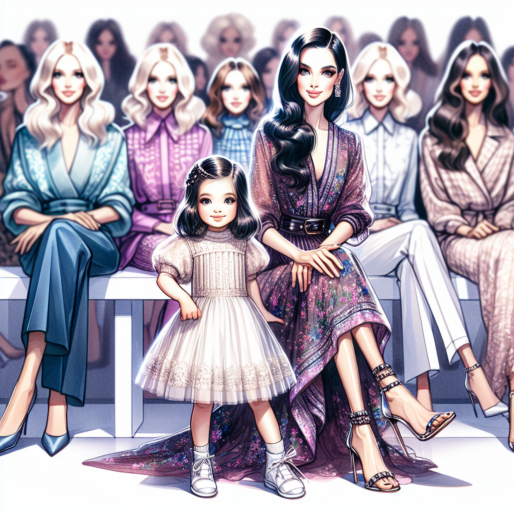 Front Row Fashionistas: Kylie Jenner and Stormi’s Latest Style Statement