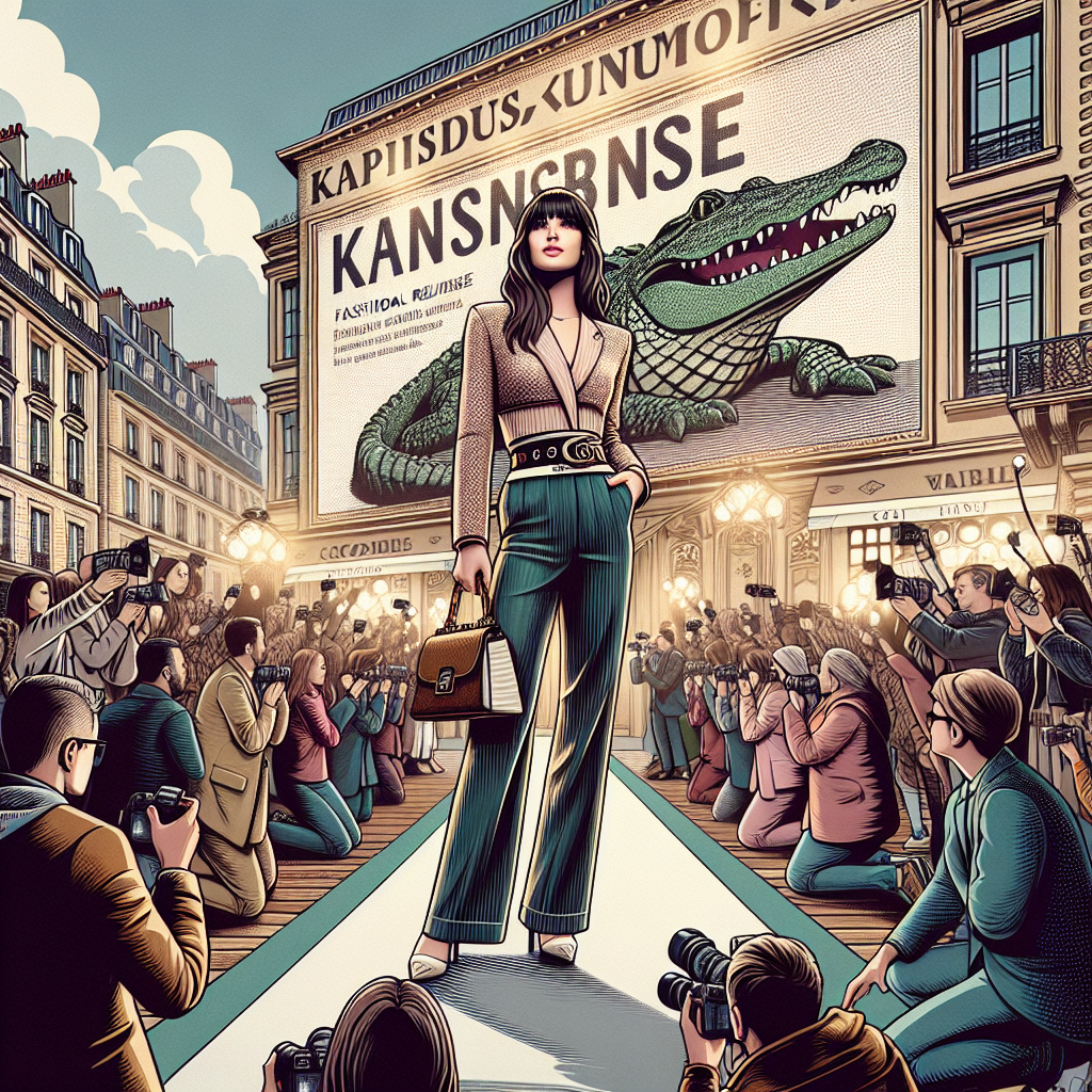 Parisian Chic: Lacoste’s Triumphant Return with Pelagia Kolotouros