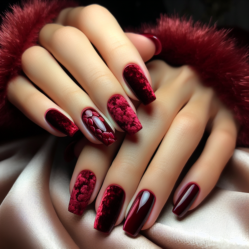 Leni Klum’s Valentine’s Day Nail Inspo: Red Velvet Glam!