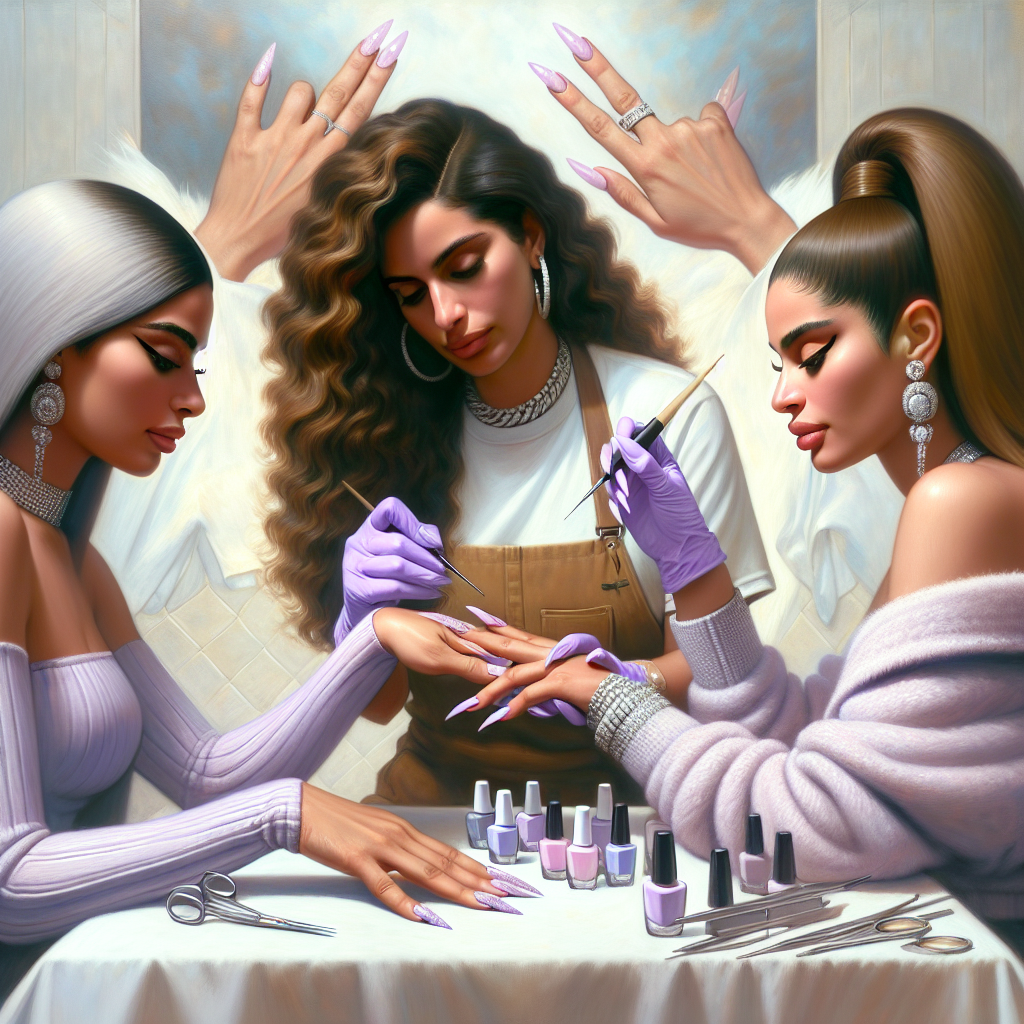 Behind the Scenes with Selena and J Lo’s Manicurist: Why Lilac is the Hottest Nail Trend of the Season