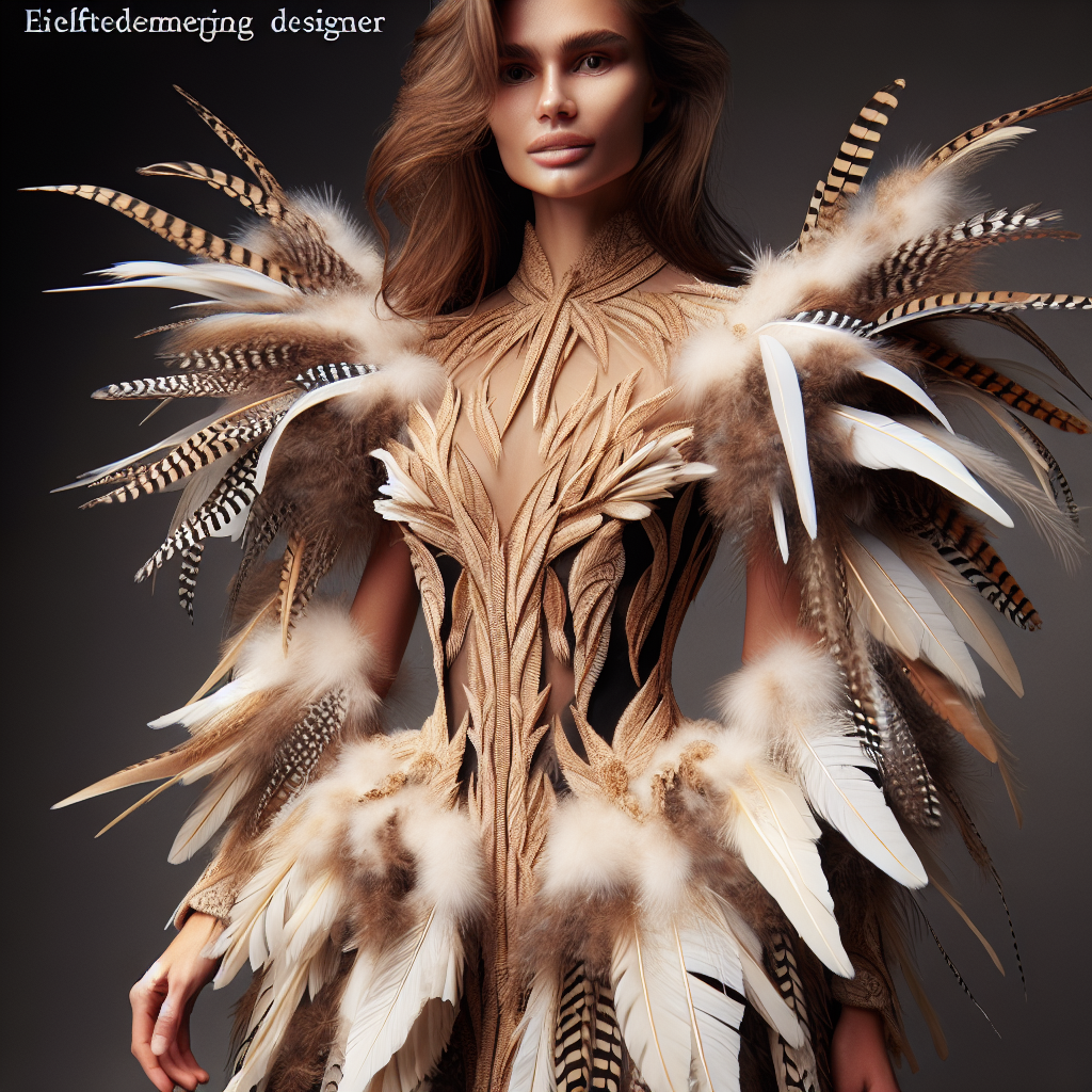 Rising Indigenous Designer Creates Stunning Feathered Look for Lily Gladstone