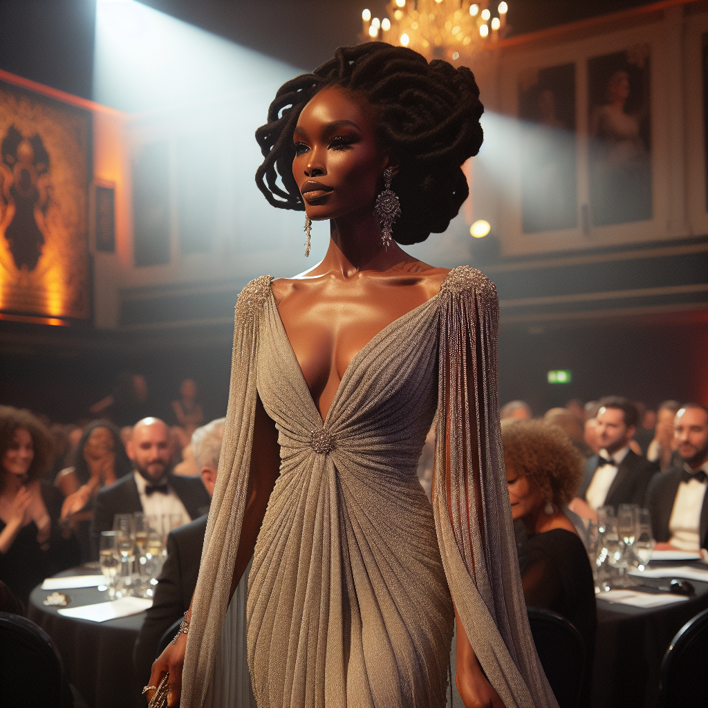 Regal Elegance: Lupita Nyong’o and Her Majestic Locs Shine Bright at the Subdued Oscars