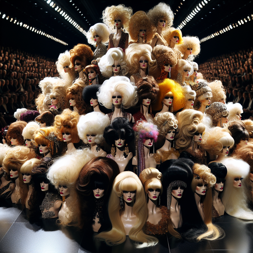 Glamour Galore: Wigs on Wigs and Lashes on Lashes at Marc Jacobs