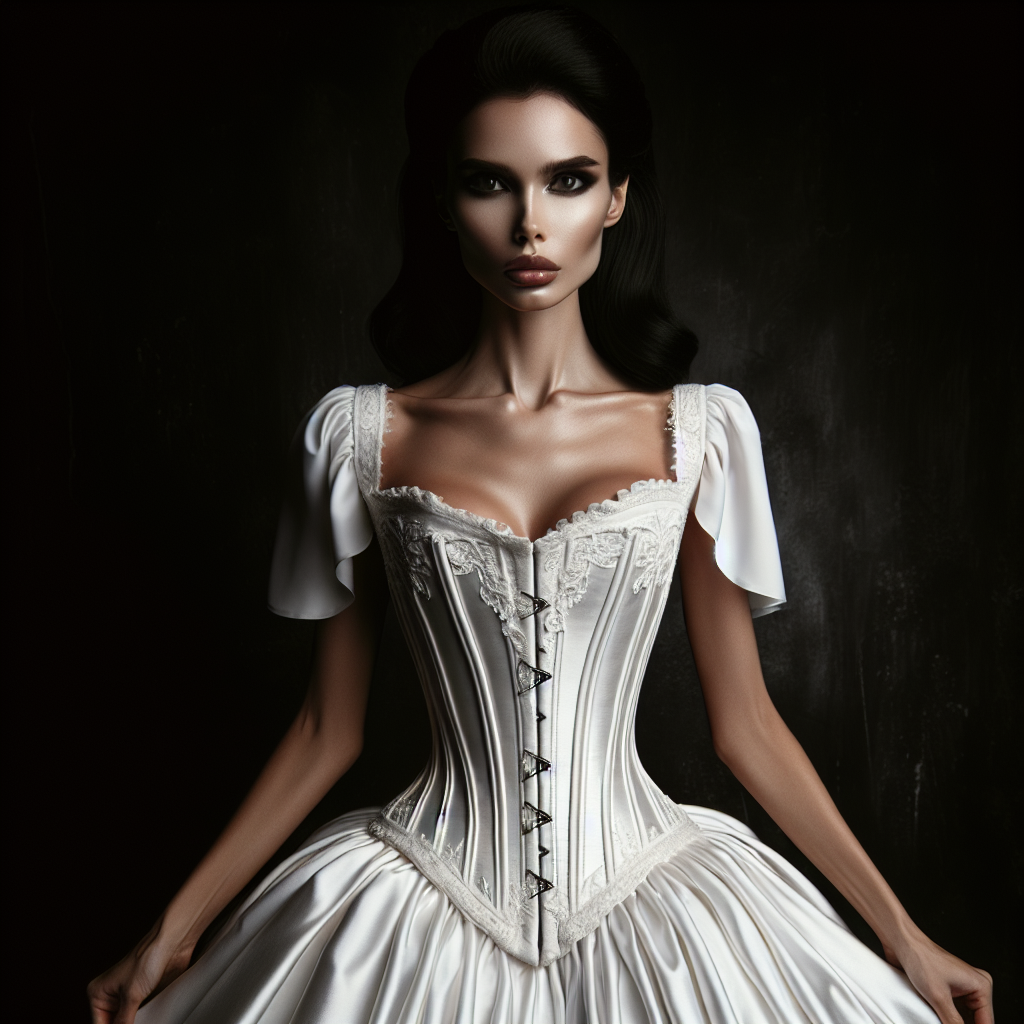 Reviving Jennifer’s Body: Megan Fox Stuns in Vampy White Corset Gown