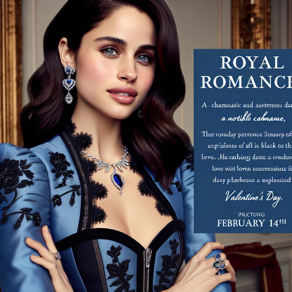 Royal Romance: Meghan Markle Stuns in Black and Blue for Valentine’s Day