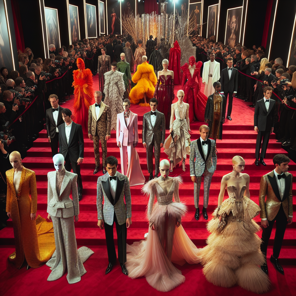 Unveiling the Bold and Brave Fashion Choices at the 2024 Oscars