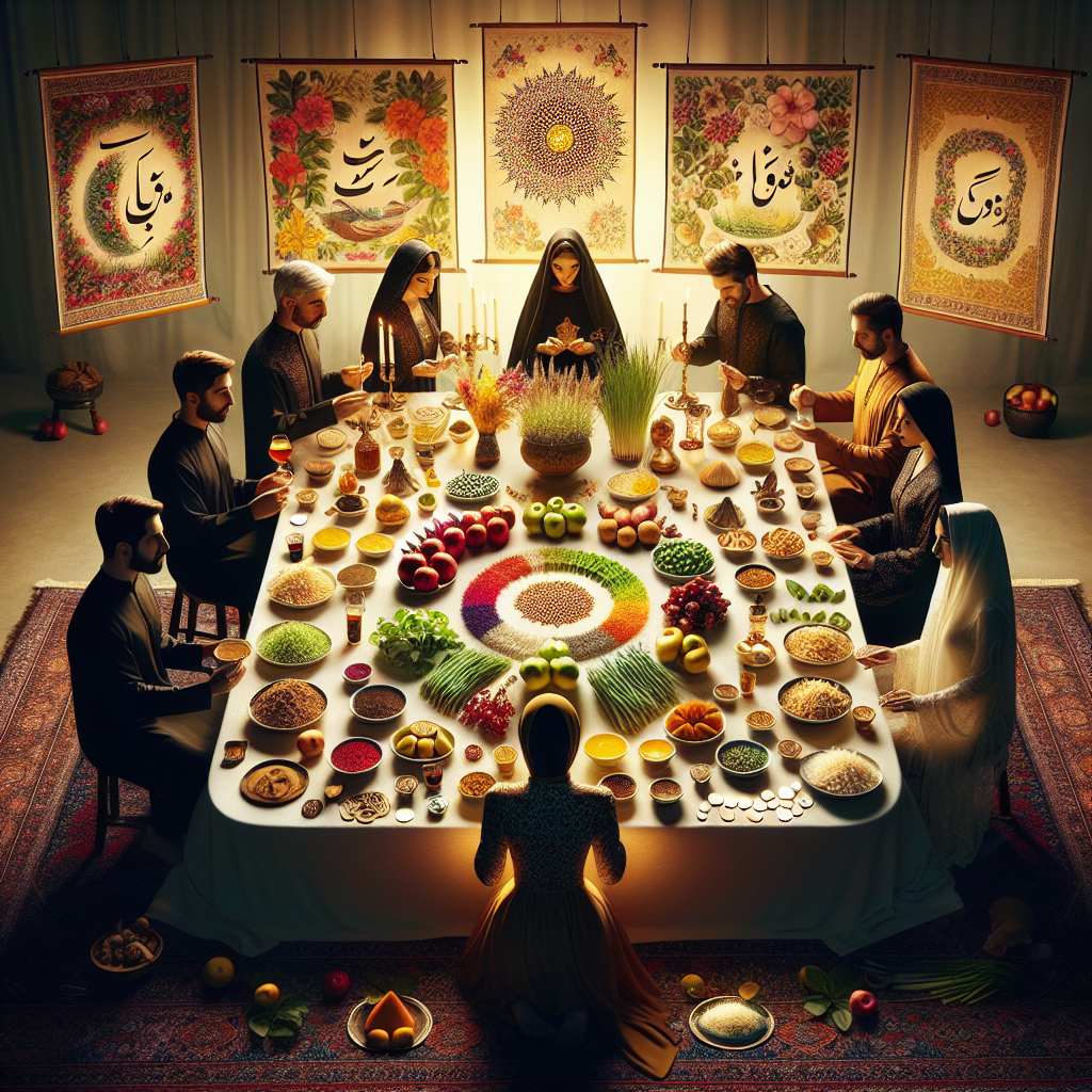 The Stylish Keepers of Tradition: Persian New Year Haft-Sin Table Tales
