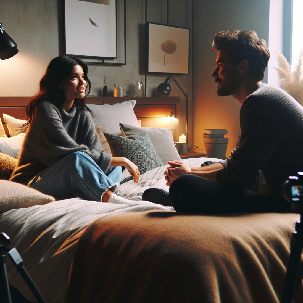 Behind the Scenes: Selena Gomez’s Cozy Bedroom Chat with Benny Blanco