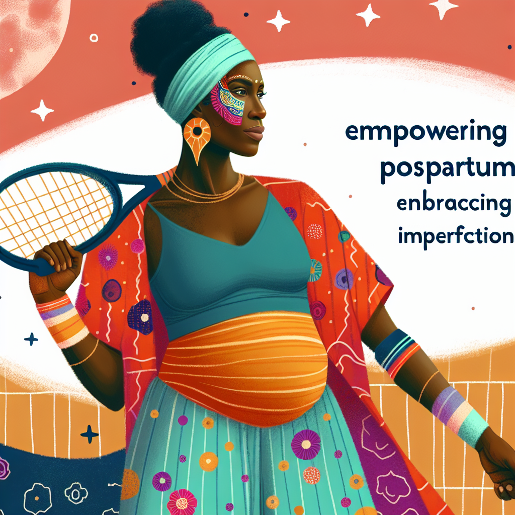 Empowering Postpartum: Serena Williams’ Inspiring Message for Moms Embracing Imperfection