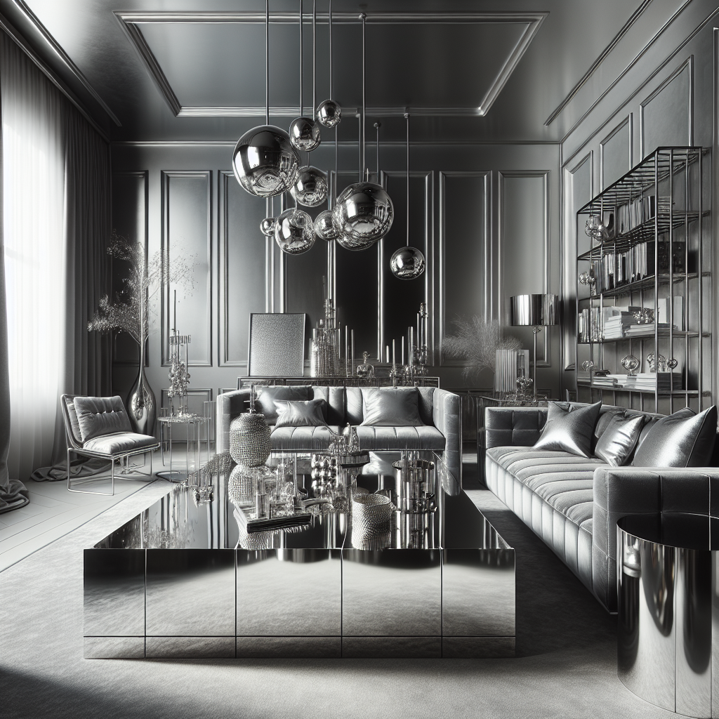Shimmer and Strength: The Rise of Silver and Steel in Interior Design
