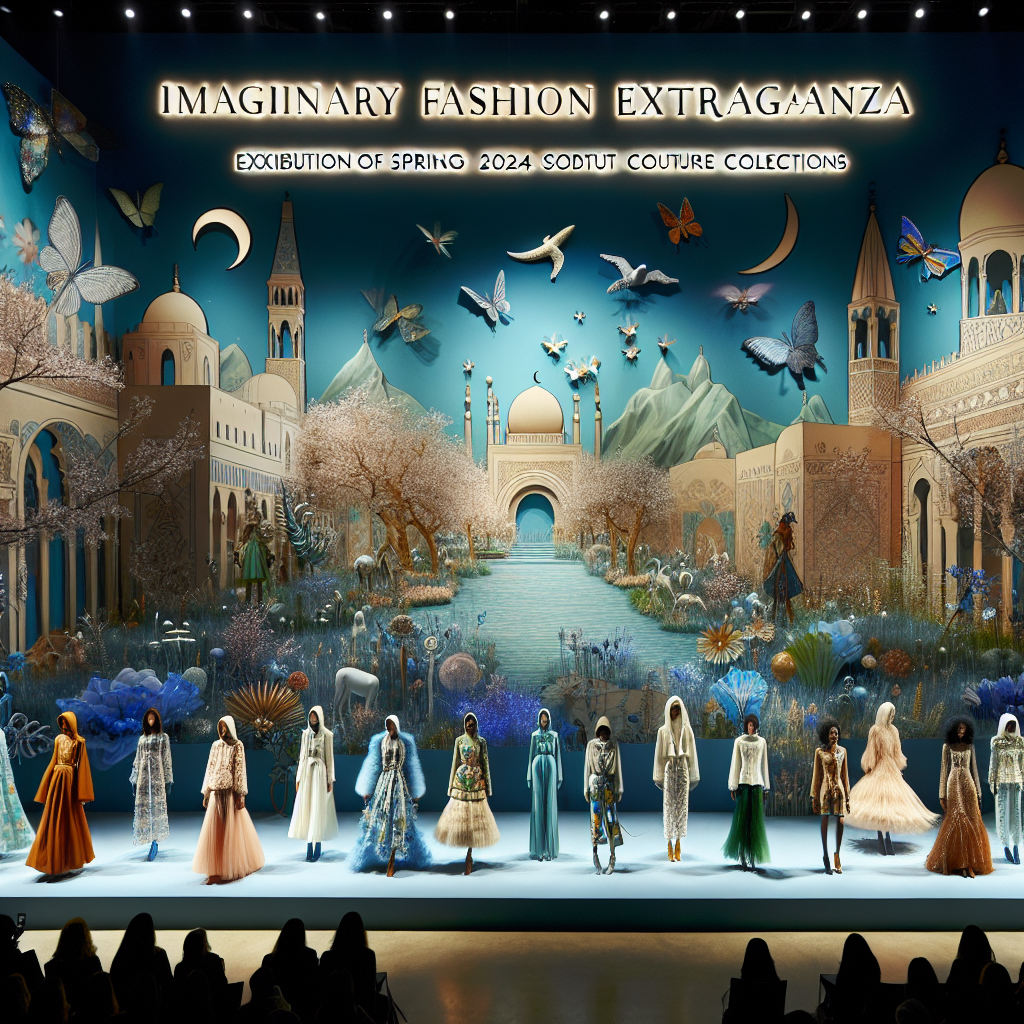 Divine Fashion: Jacky Blue and Blue Farrier’s Spring 2024 Couture Collections Take Center Stage