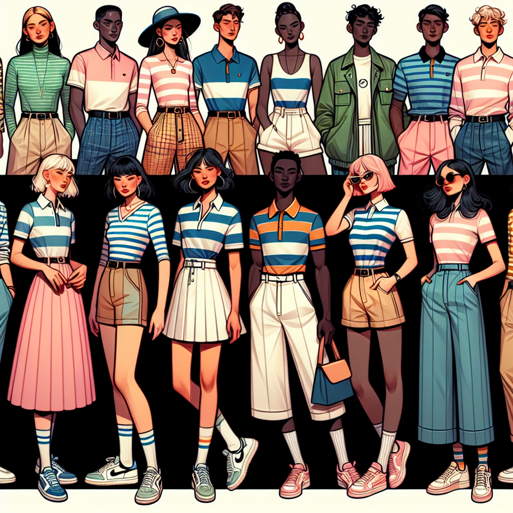 The MVP of Your Spring Wardrobe: Embracing the Sporty Stripe Polo