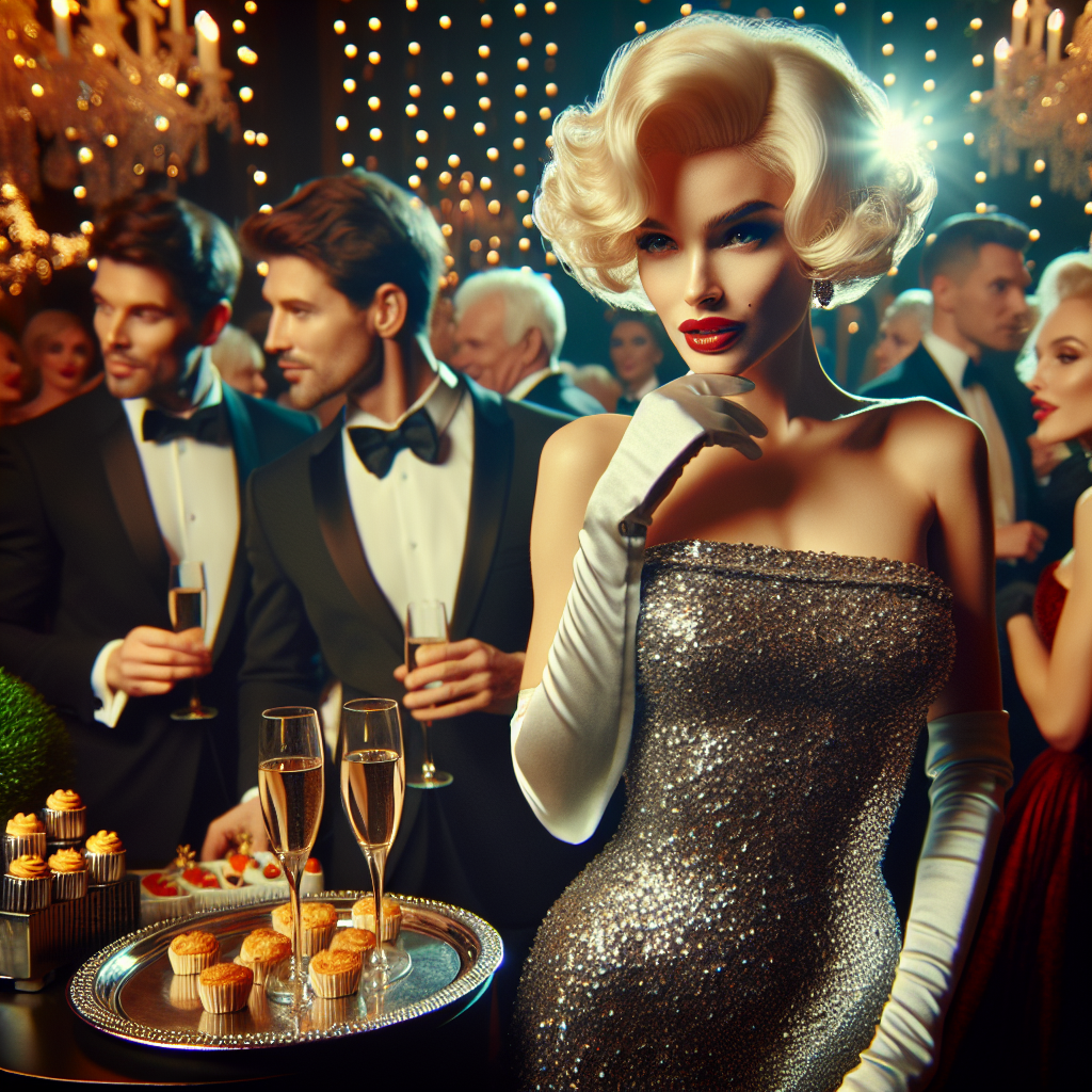 Sydney Sweeney Stuns in Marilyn Monroe-Inspired Bob at A-List Oscar Party