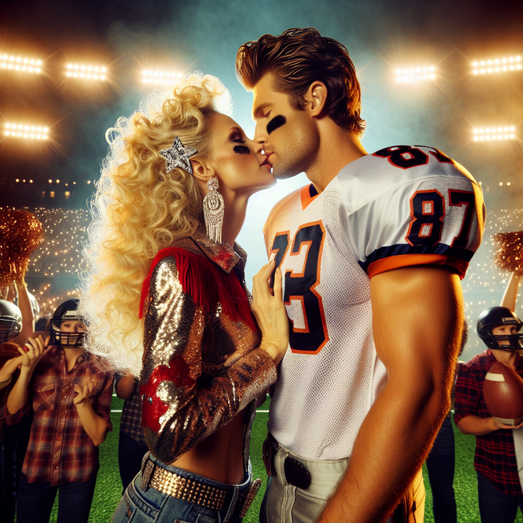 Love on the Gridiron: Taylor Swift and Travis Kelce’s Super Bowl Smooch Sparks Real-Life Rom-Com Romance