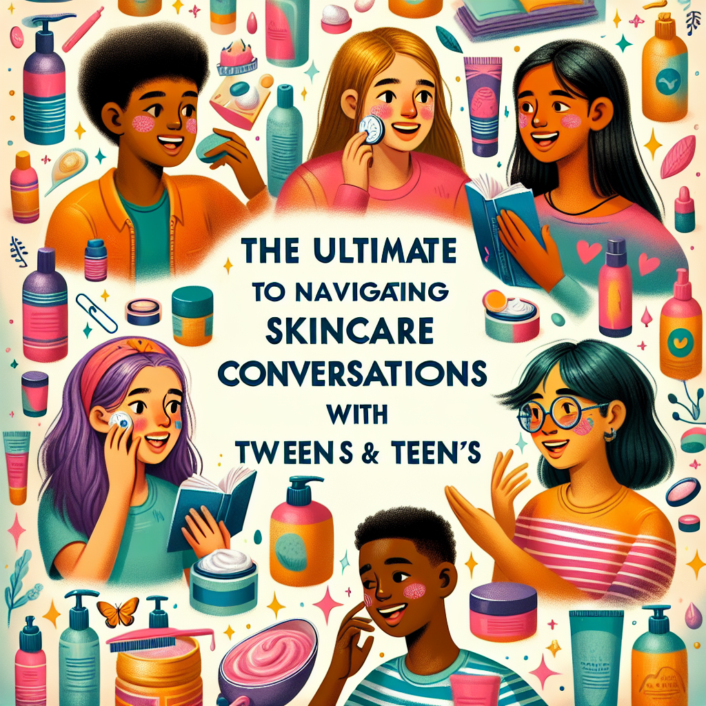 The Ultimate Guide to Navigating Skincare Conversations with Tweens & Teens