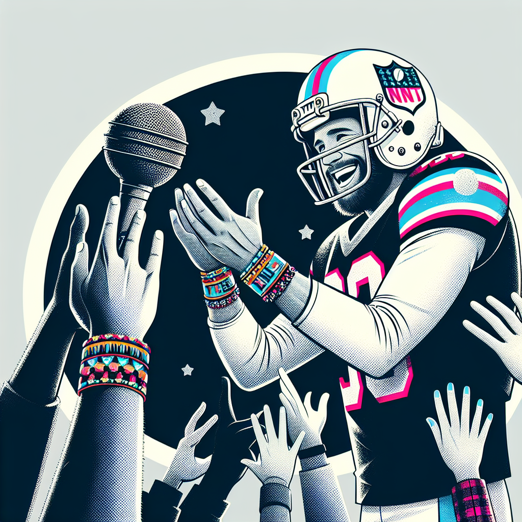 Travis Kelce’s Heartwarming Reaction to Taylor Swift’s Trendsetting ‘TNT’ Bracelet