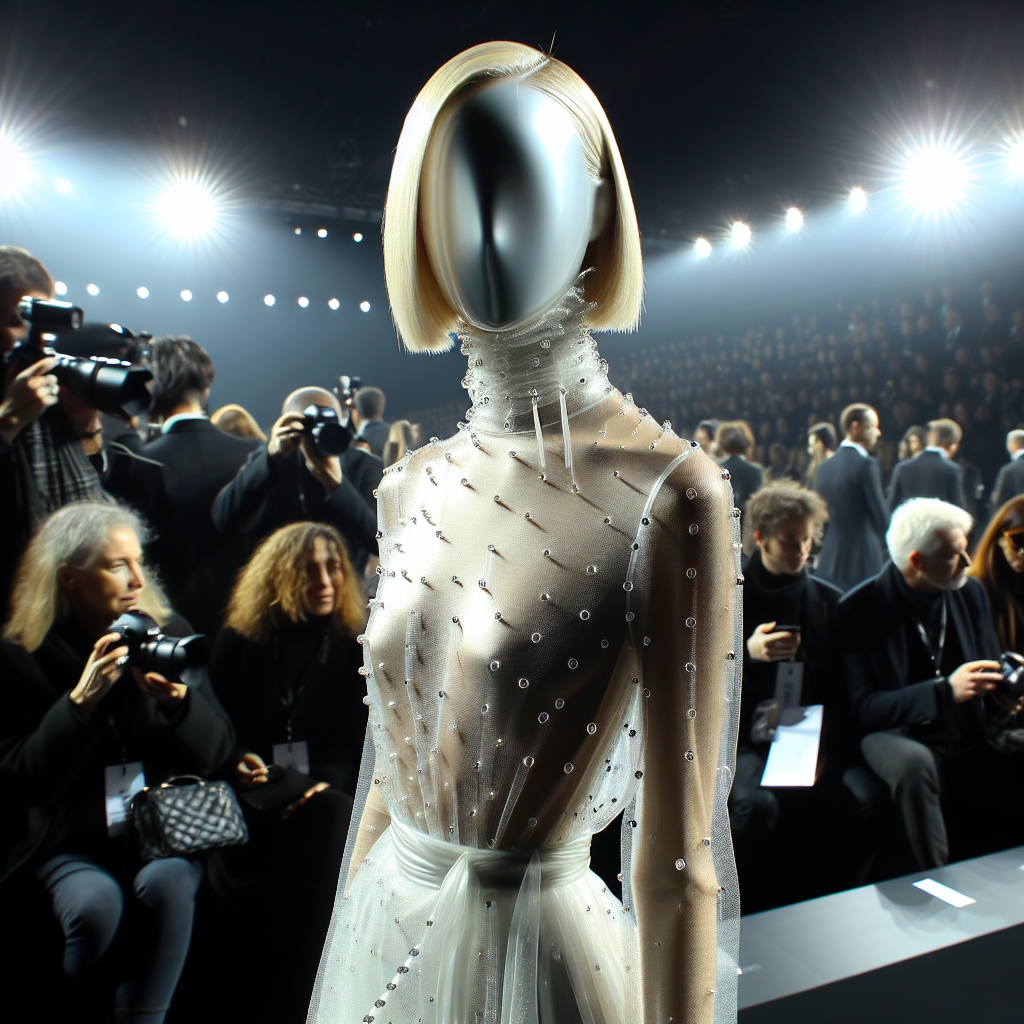 Victoria Beckham’s Sheer Elegance: Nicola Peltz Beckham Stuns at Paris Fashion Week Show