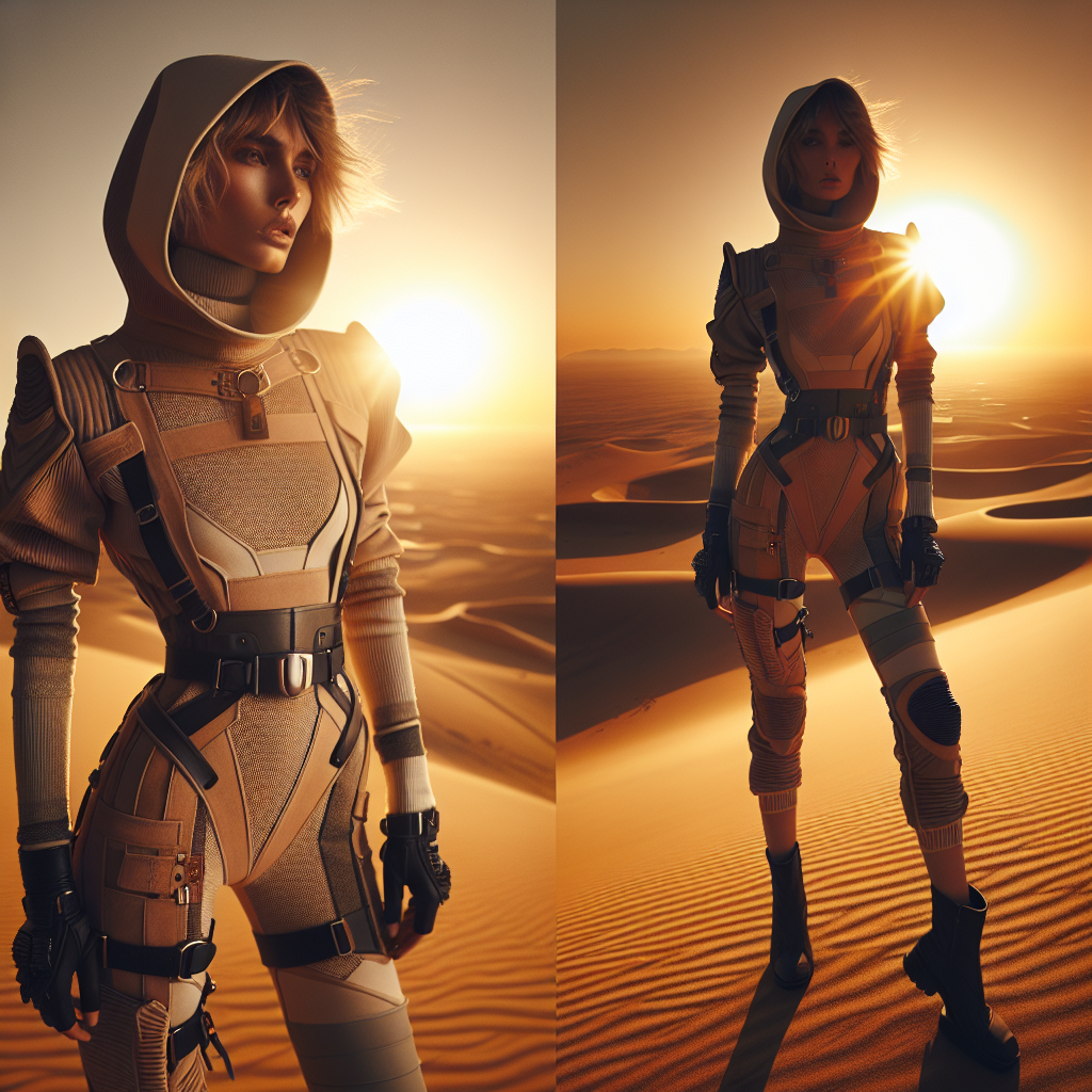 Zendaya Rocks the Desert in Her Futuristic Dune Ensemble: A Style Story