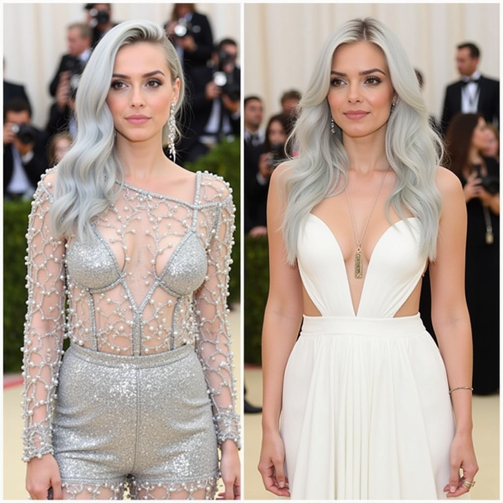 Silver Spotlight: Amanda Seyfried’s Glittering New Look Shines Bright at the 2024 Met Gala!