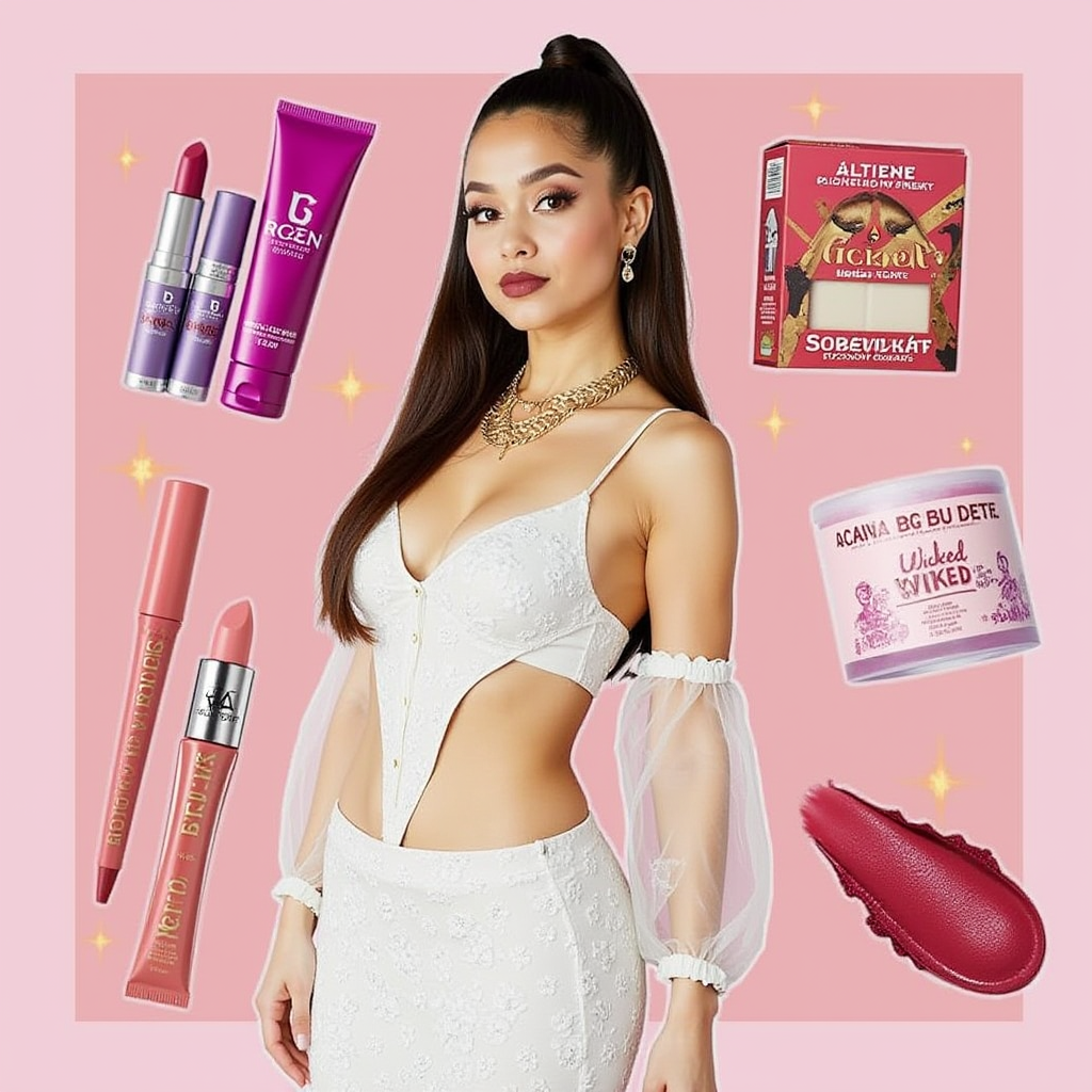 Dive Into Ariana Grande’s Spellbinding Beauty Secrets: Inside Her Wicked Collection