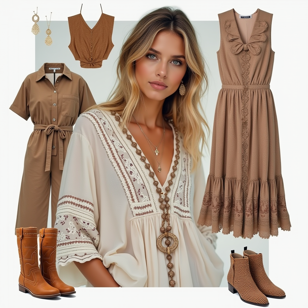 Boho Vibes Elevated: How Ashley Olsen is Reinventing the True Bohemian Style!